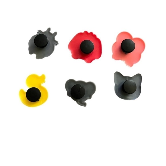 Jibbitz- Knockoffs (set of 6) Animals (Boys / Girls) - Picture 2 of 2